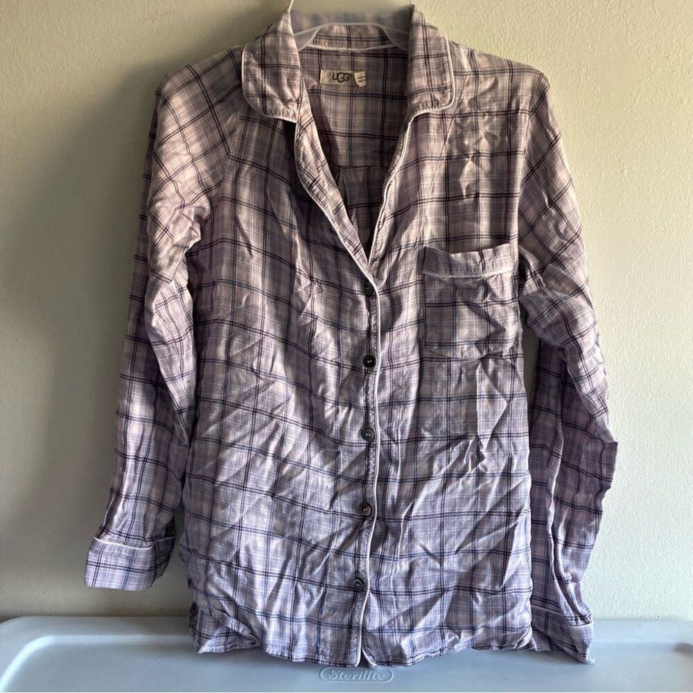 Ugg Pj shirt plaid small